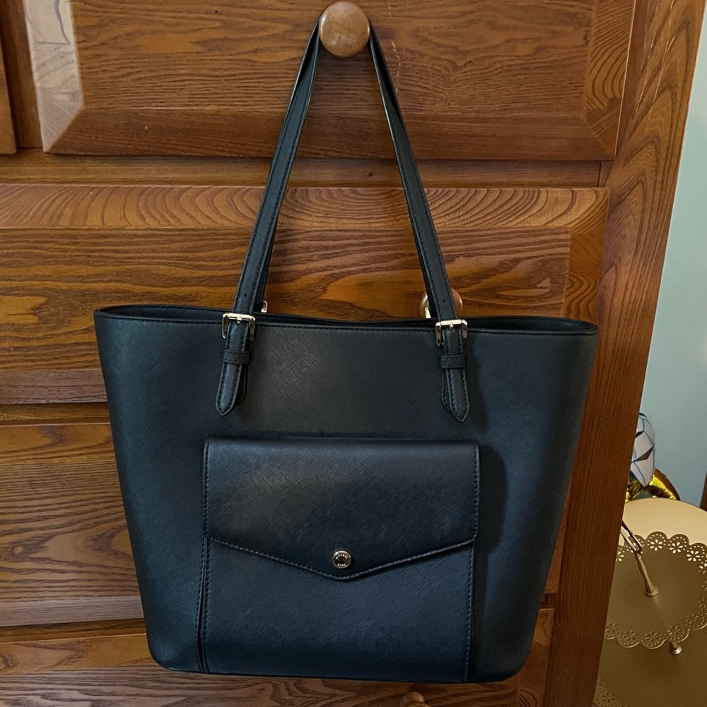 Michael Kors Black Saffiano Leather Tote